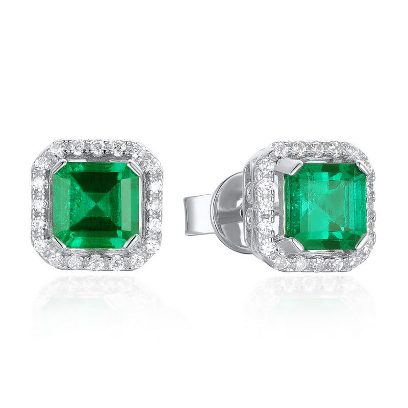 emerald earrings studs, estate emerald earrings for sale, real emerald earrings, emerald cut earrings, silver and emerald earrings, emerald wedding earrings, lab grown emerald, emerald cut emerald earrings