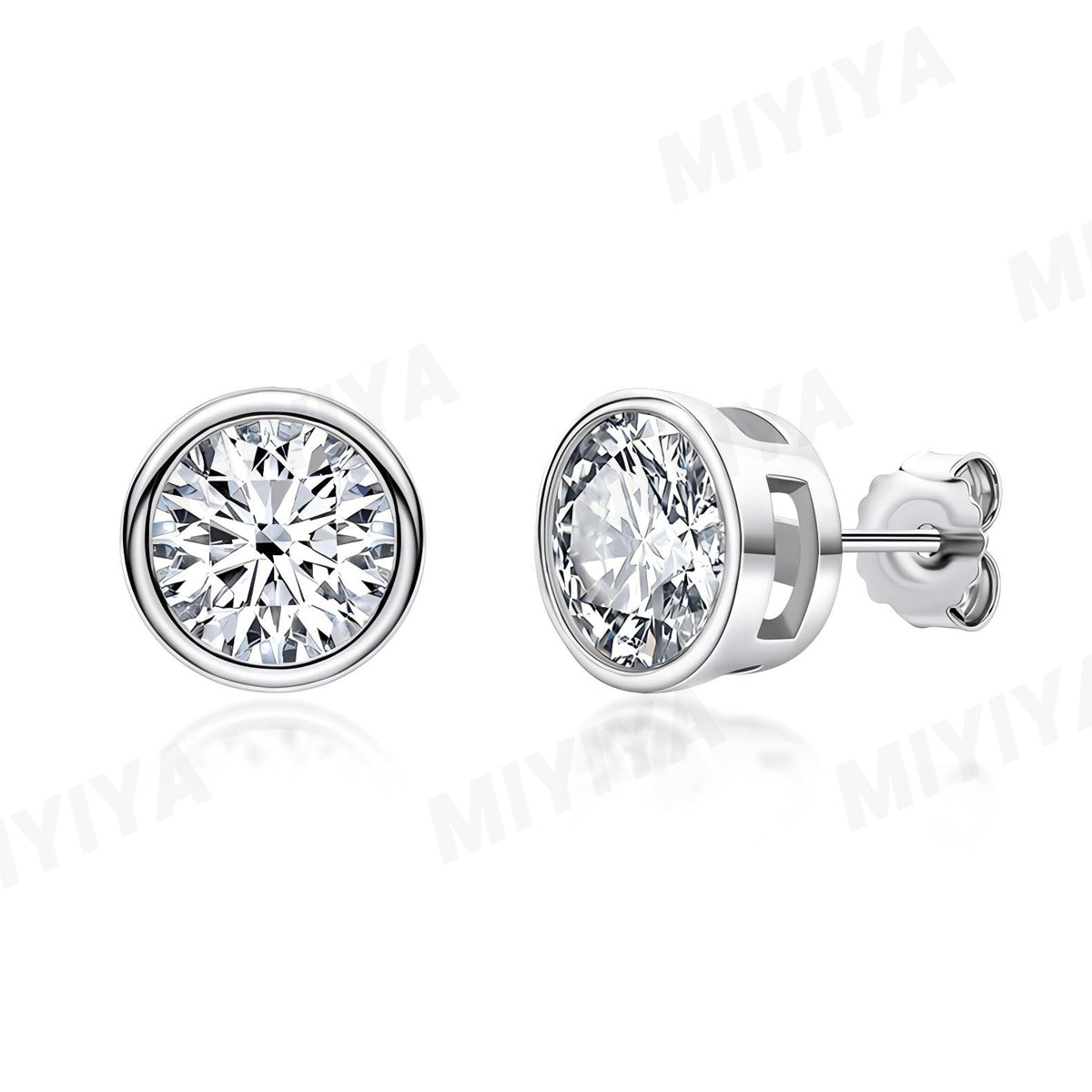 moissanite earrings,moissanite stud earrings,moissanite jewelry,moissanite wedding bands,moissanite stone