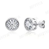 moissanite earrings,moissanite stud earrings,moissanite jewelry,moissanite wedding bands,moissanite stone