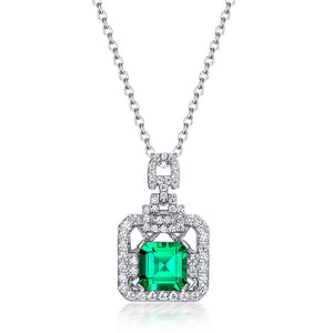 emerald necklaces, estate emerald necklaces for sale, real emerald necklaces, silver and emerald necklaces, emerald cut necklaces, emerald wedding necklaces, lab grown emerald, emerald cut emerald necklaces