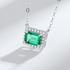 emerald necklaces, estate emerald necklaces for sale, real emerald necklaces, silver and emerald necklaces, emerald cut necklaces, emerald wedding necklaces, lab grown emerald, emerald cut emerald necklaces