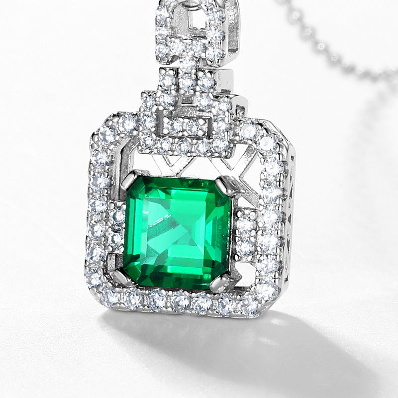 emerald necklaces, estate emerald necklaces for sale, real emerald necklaces, silver and emerald necklaces, emerald cut necklaces, emerald wedding necklaces, lab grown emerald, emerald cut emerald necklaces