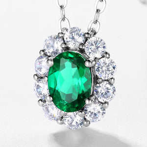 emerald necklaces, estate emerald necklaces for sale, real emerald necklaces, silver and emerald necklaces, emerald cut necklaces, emerald wedding necklaces, lab grown emerald, emerald cut emerald necklaces