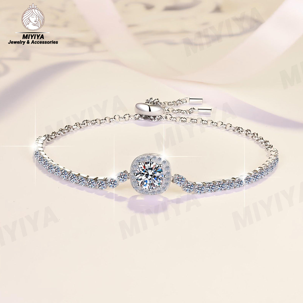 bracelet, moissanite bracelet, moissanite jewelry,moissanite wedding bands,moissanite stone