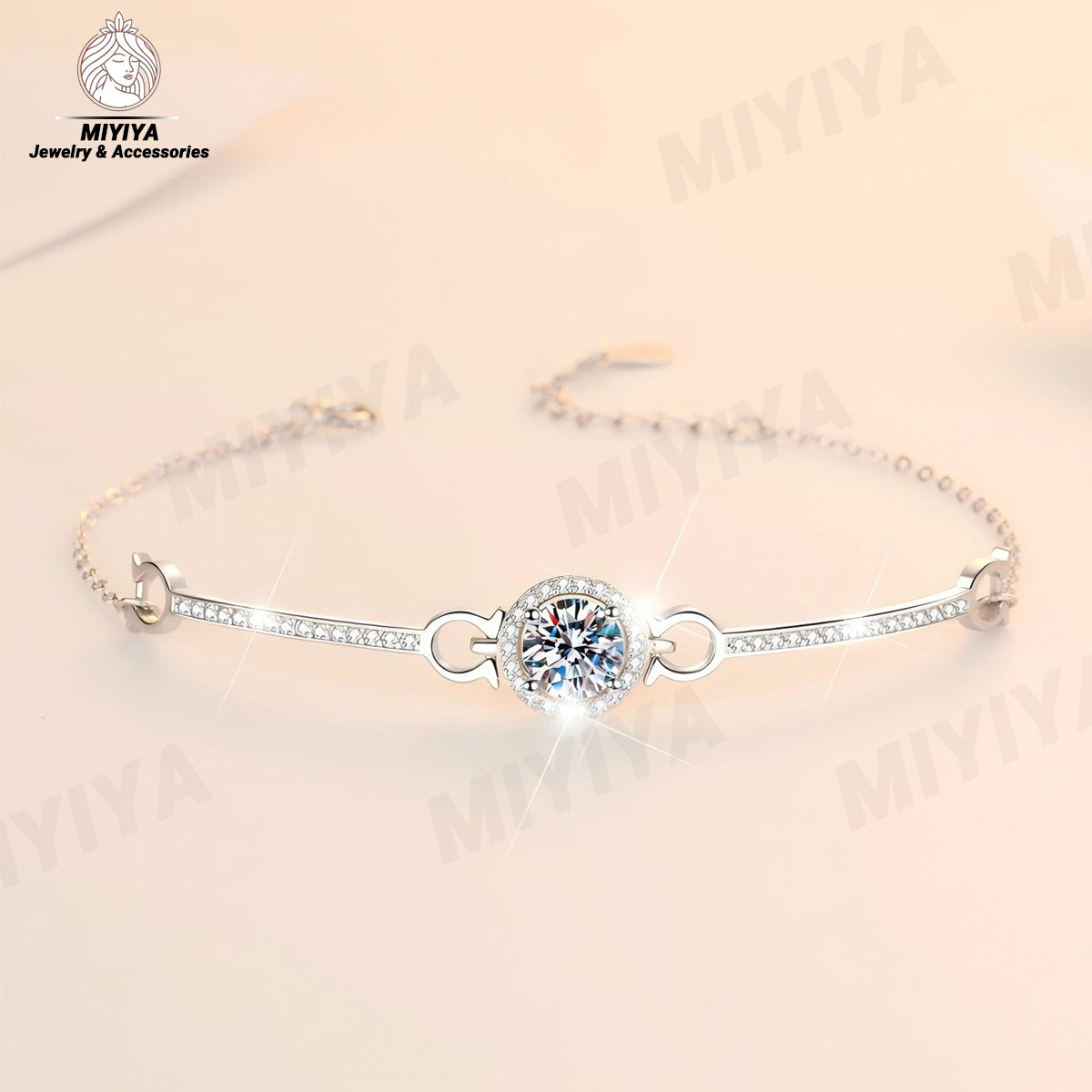 bracelet, moissanite bracelet, moissanite jewelry,moissanite wedding bands,moissanite stone