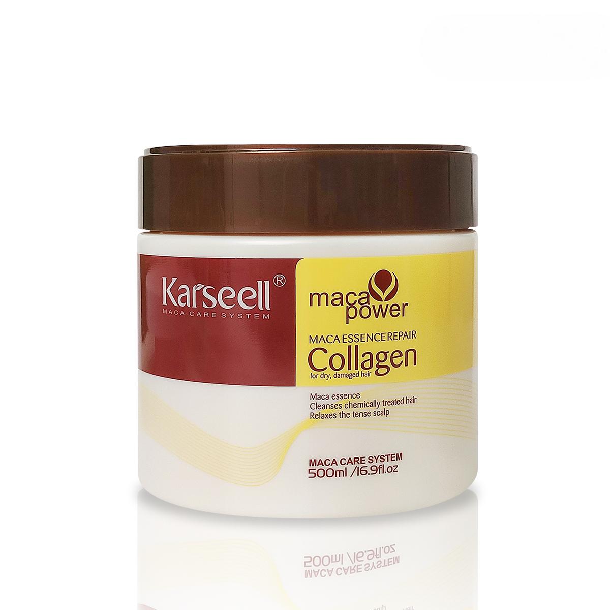 Karseell Moisturize Maca Hair Collagen Conditioner Hair Care Repair Restore Haircare Shampoo Moisturizing